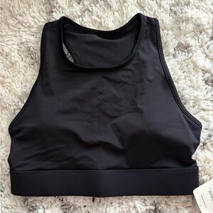 Fabletics Black High-Neck Sports Bra